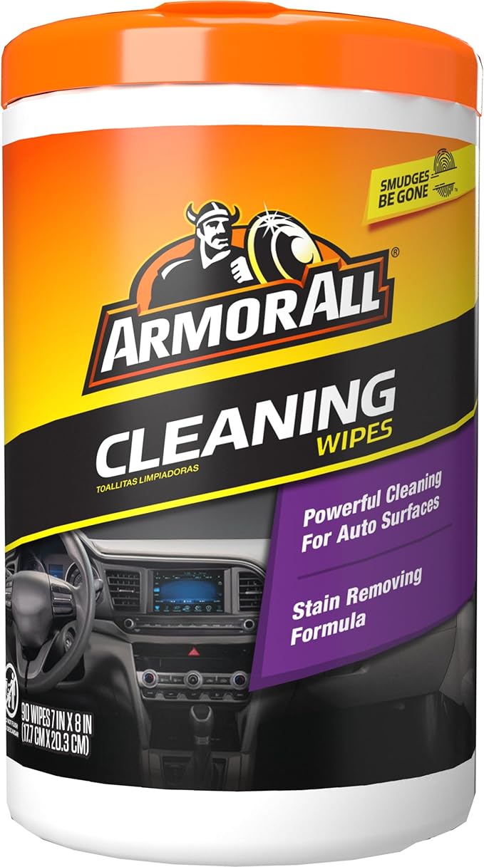 Armor All Car Cleaning Wipes, Wipes for Car Interior